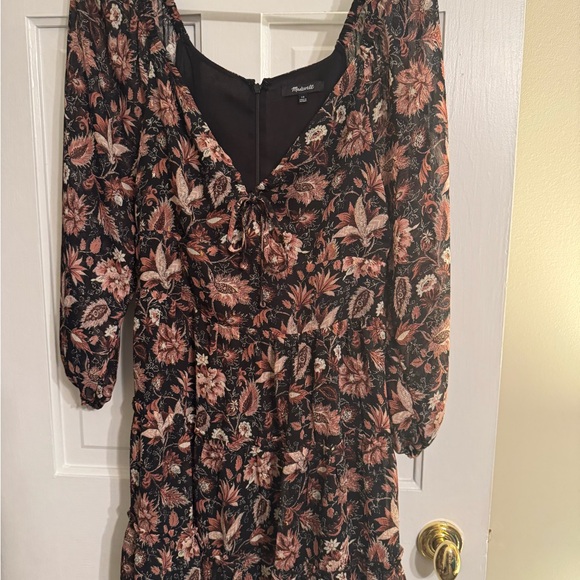 NWOT Madewell Amalia Tiered Mini Floral Dress - Picture 4 of 6